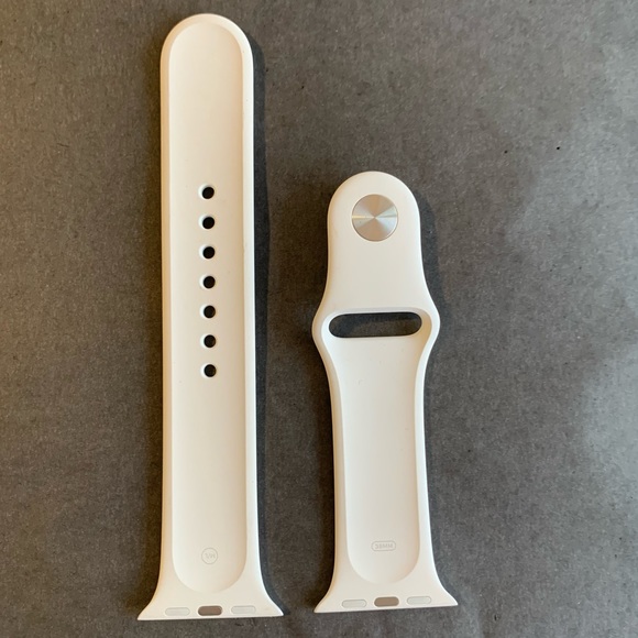OEM Apple Watch Sport Band - White S/M/L - Picture 2 of 2